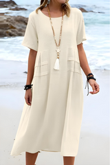 Comfortable Tummy Covering Dress