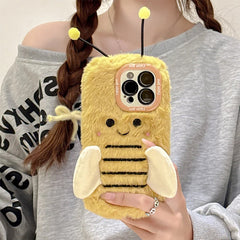 Bee Fluffy iPhone Case
