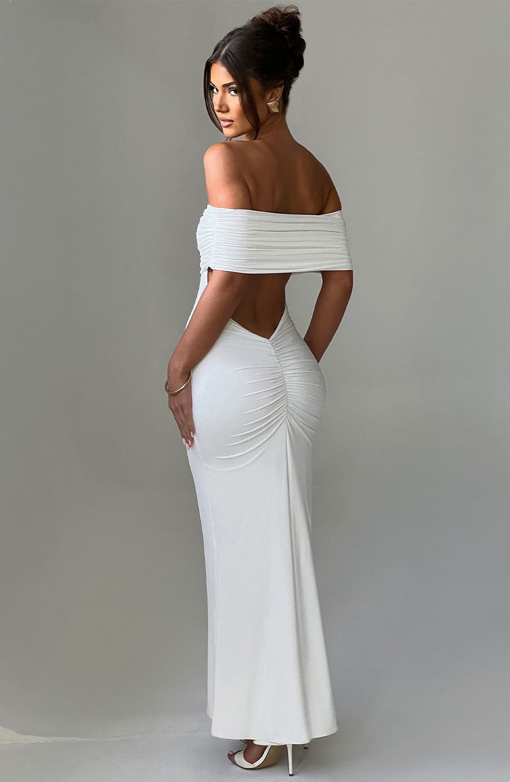 Belinda Maxi Dress - White