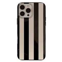 Black & White Striped iPhone Case