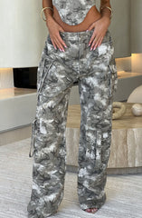 Brooklyn Cargo Pant - Camo Print