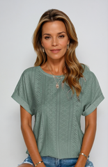 Summer Round Neck Top
