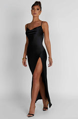 Celestina Maxi Dress - Black