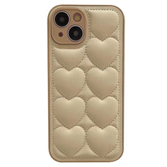 Coffee Cream Heart iPhone Case