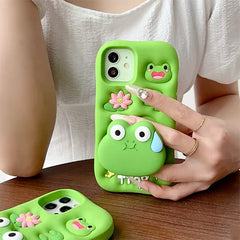 Cute Frog iPhone Case
