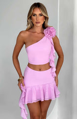 Daina Mini Skirt - Pink