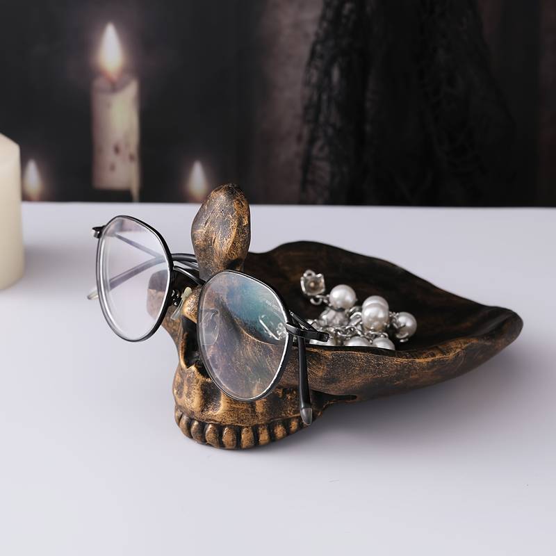Vintage Skull Eyewear & Jewelry Rack