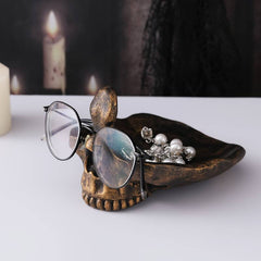 Vintage Skull Eyewear & Jewelry Rack