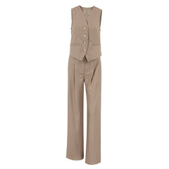 Summer New Vest Suit Pants Suit