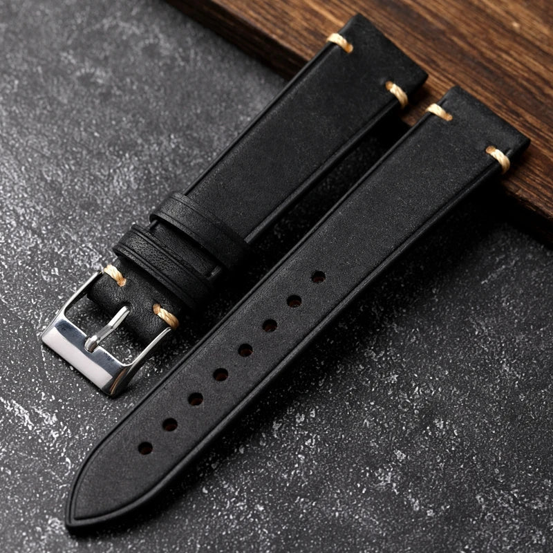 Genuine Leather Virtue Watchband