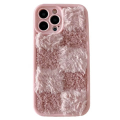 Fuzzy Checkered iPhone Case