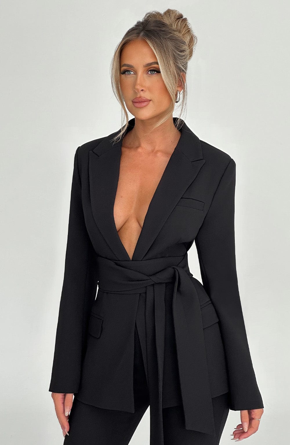 Hazel Anzugjacke - Schwarz