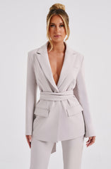 Hazel Anzugjacke - Stein