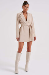 Heather Anzugkleid - Beige