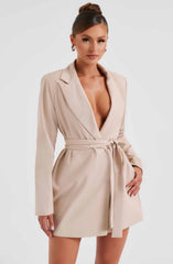 Heather Anzugkleid - Beige
