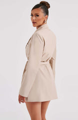 Heather Anzugkleid - Beige