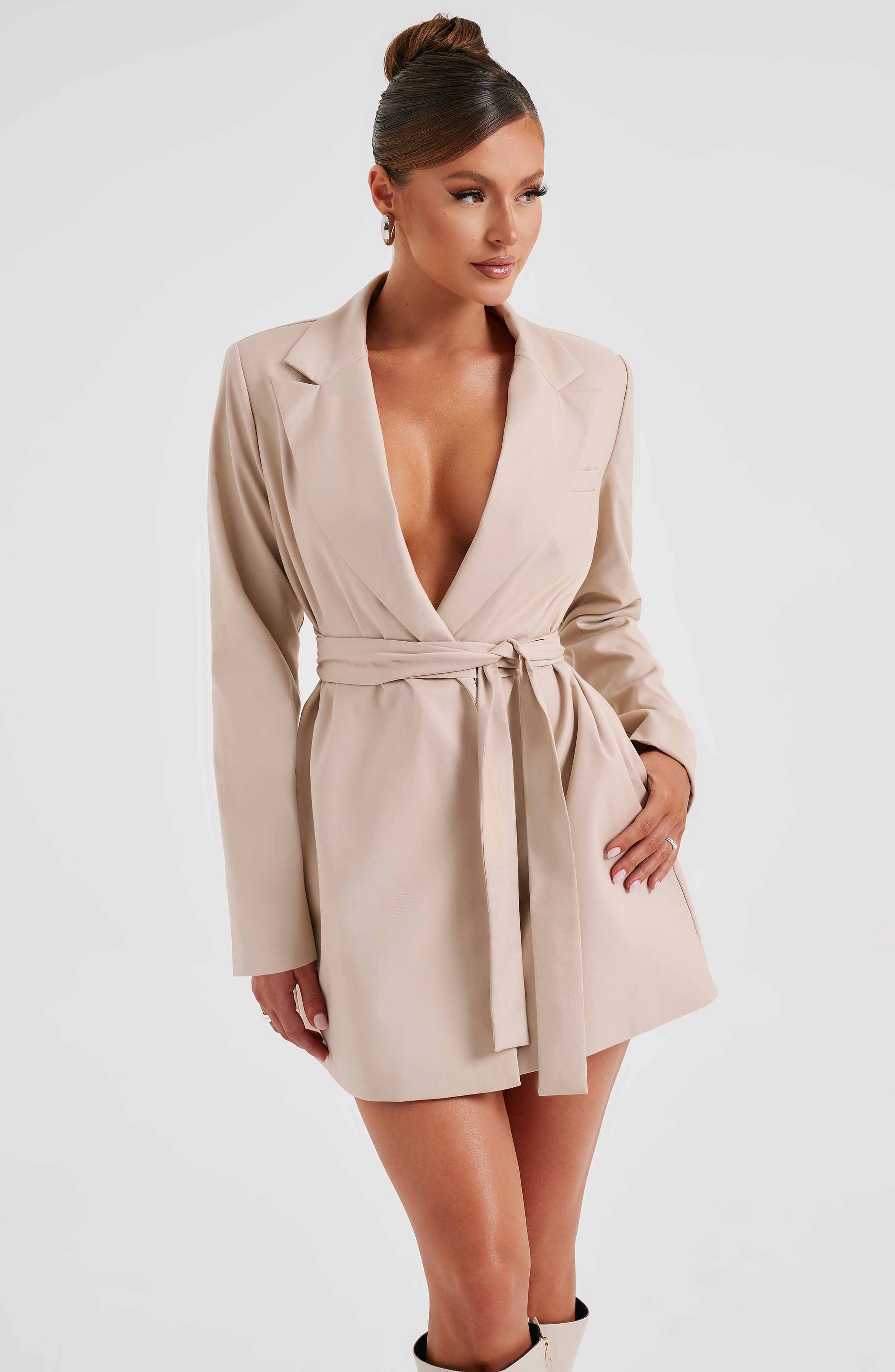 Heather Anzugkleid - Beige