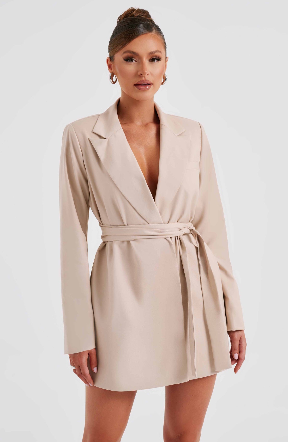 Heather Anzugkleid - Beige