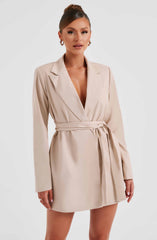 Heather Anzugkleid - Beige