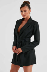 Heather Anzugkleid - Schwarz