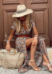 Elegant Bohemian Maxi Dress