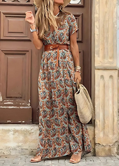 Elegant Bohemian Maxi Dress