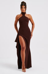 Isadora Maxikleid - Schokolade