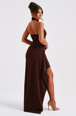 Isadora Maxikleid - Schokolade
