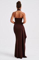 Isadora Maxikleid - Schokolade