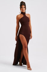 Isadora Maxikleid - Schokolade