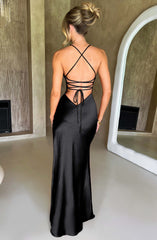 Isobel Maxikleid - Schwarz