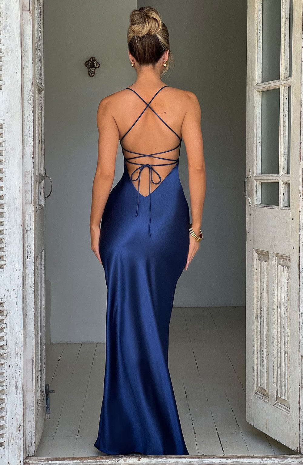 Isobel Maxikleid - Marineblau