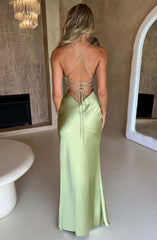Isobel Maxikleid - Salbeigrün