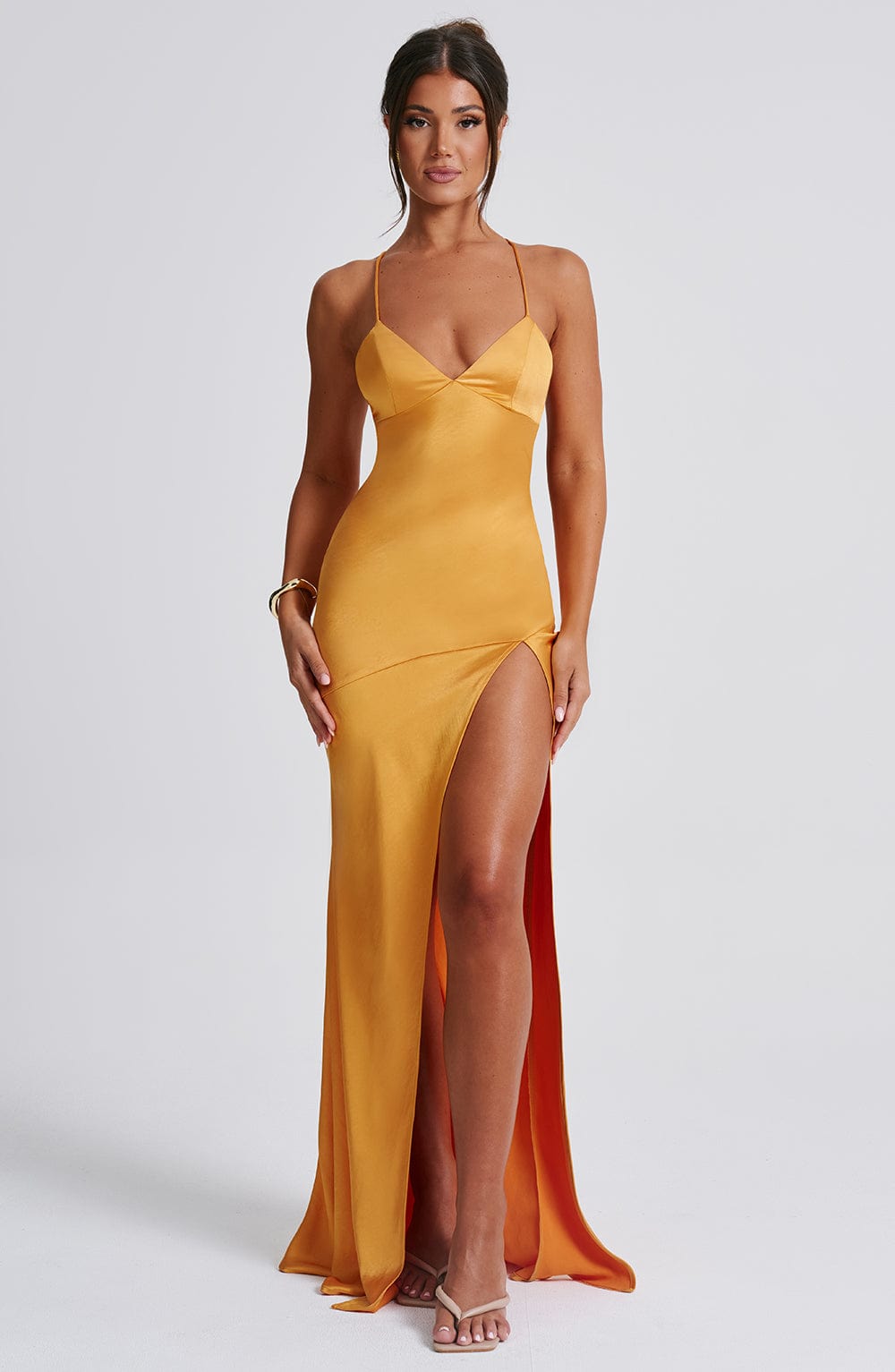 Isobel Maxikleid - Mandarine