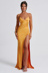 Isobel Maxikleid - Mandarine