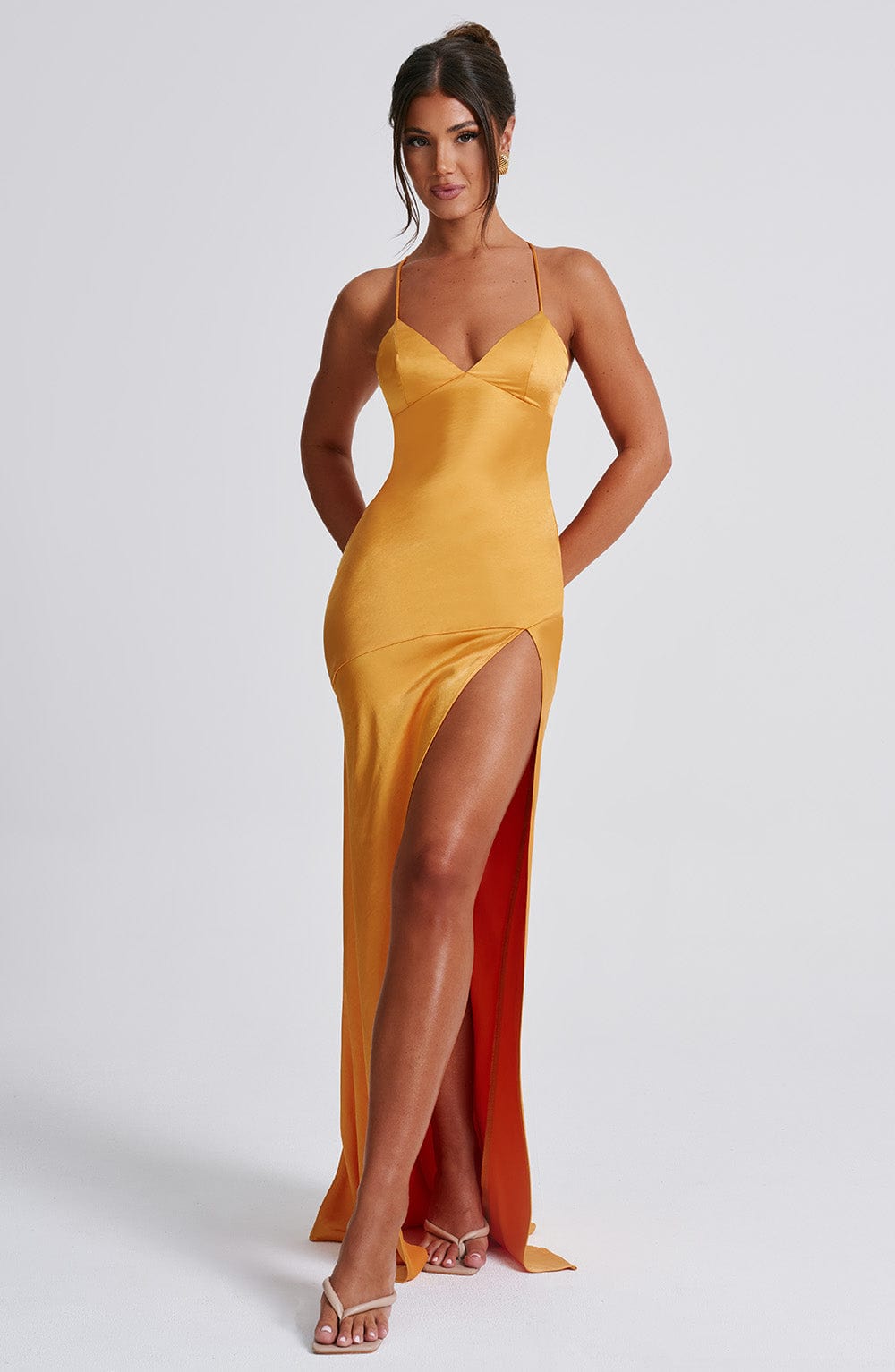 Isobel Maxikleid - Mandarine