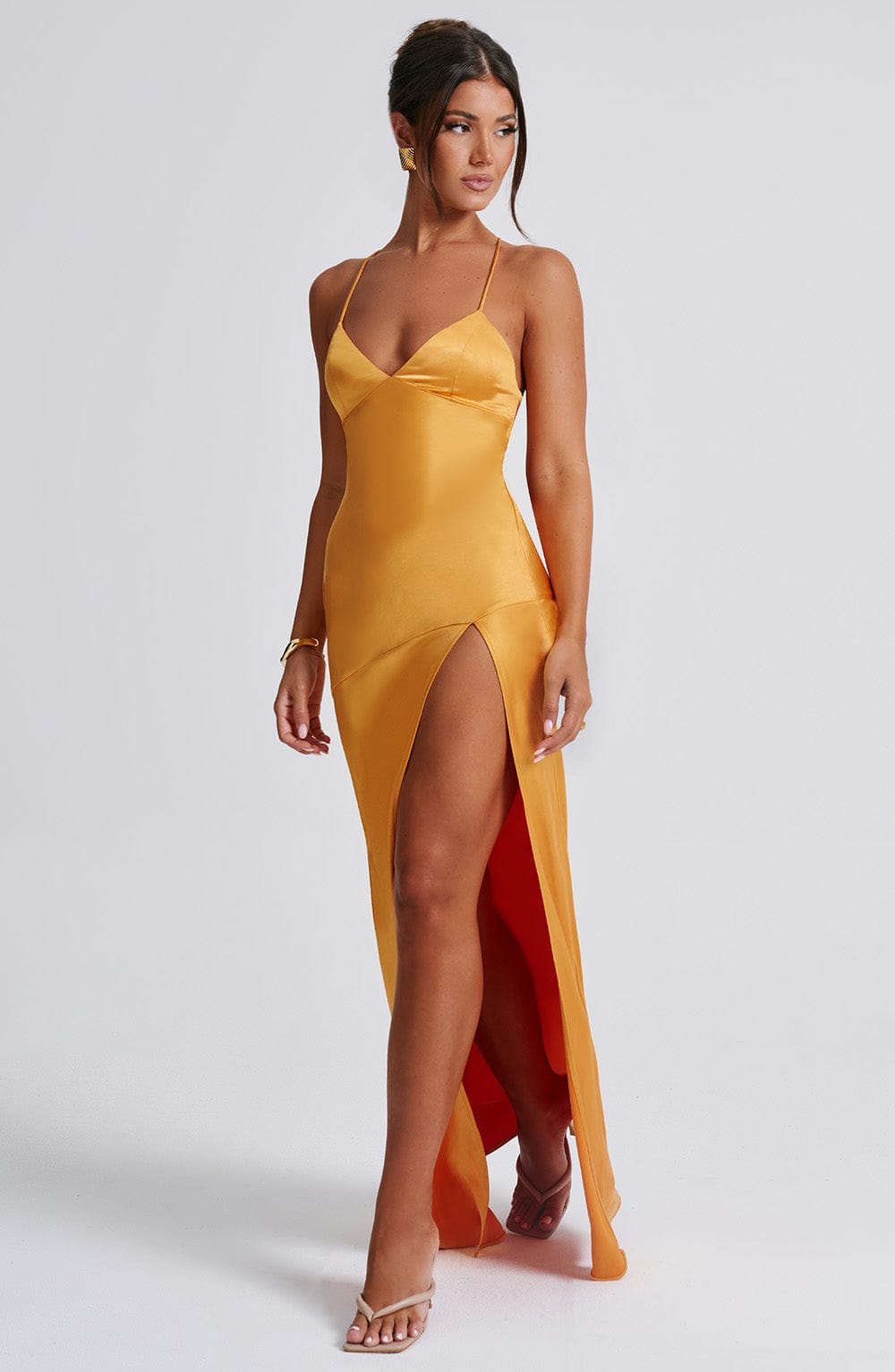 Isobel Maxikleid - Mandarine