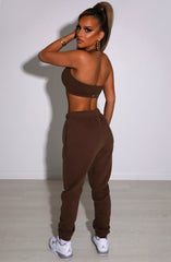Ivy Luxe Trainingshose - Schokolade 