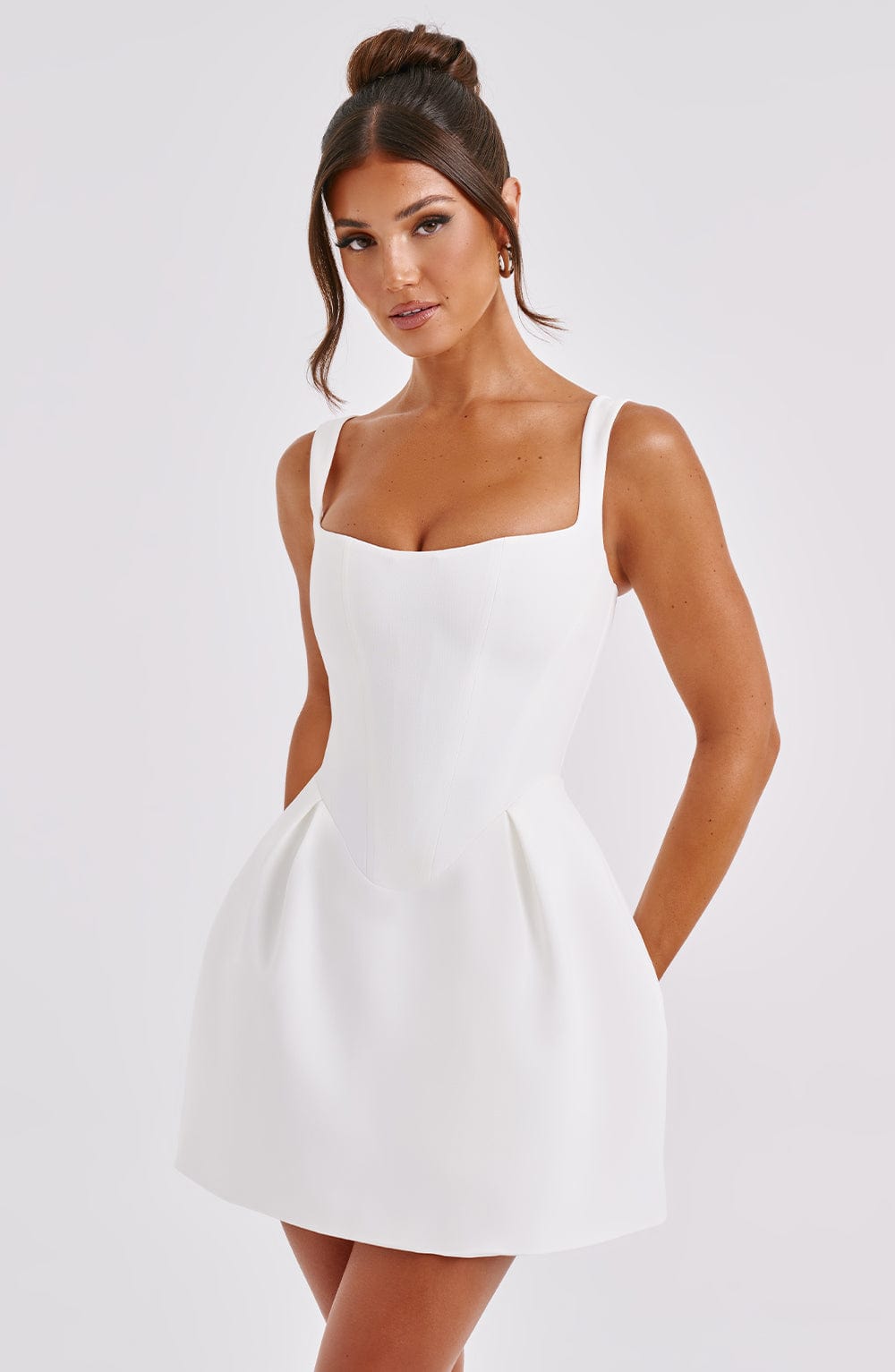 Janiyah Minikleid - Elfenbein