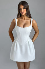Janiyah Minikleid - Elfenbein