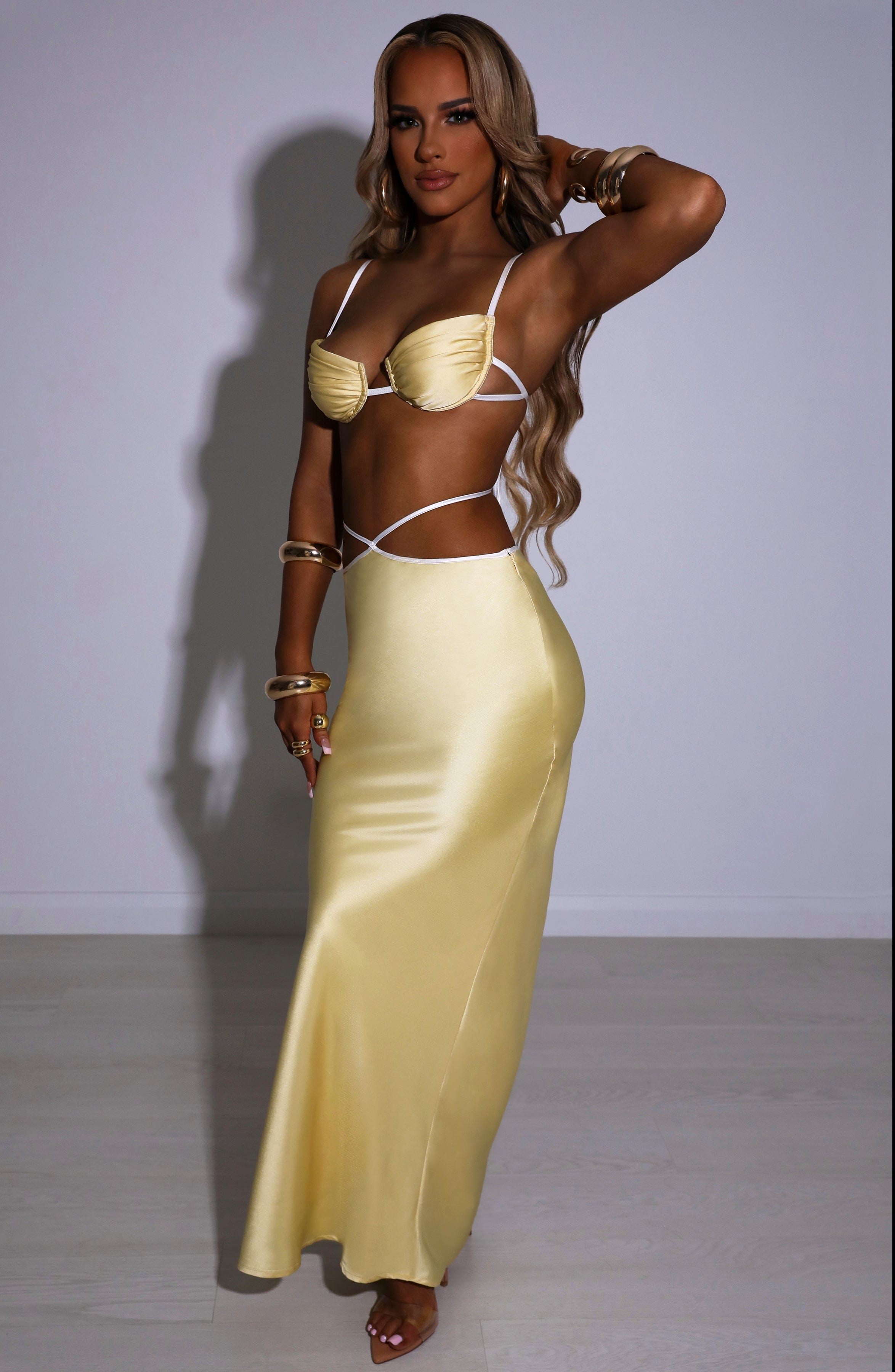 Jasmyn Maxirock - Zitronengelb