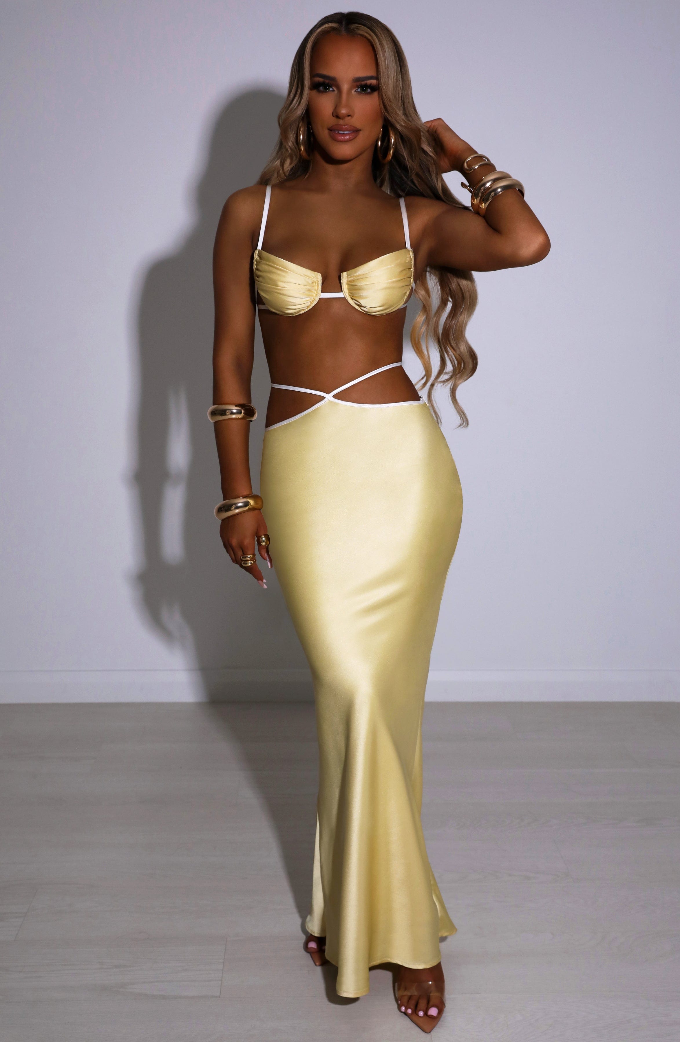 Jasmyn Maxirock - Zitronengelb