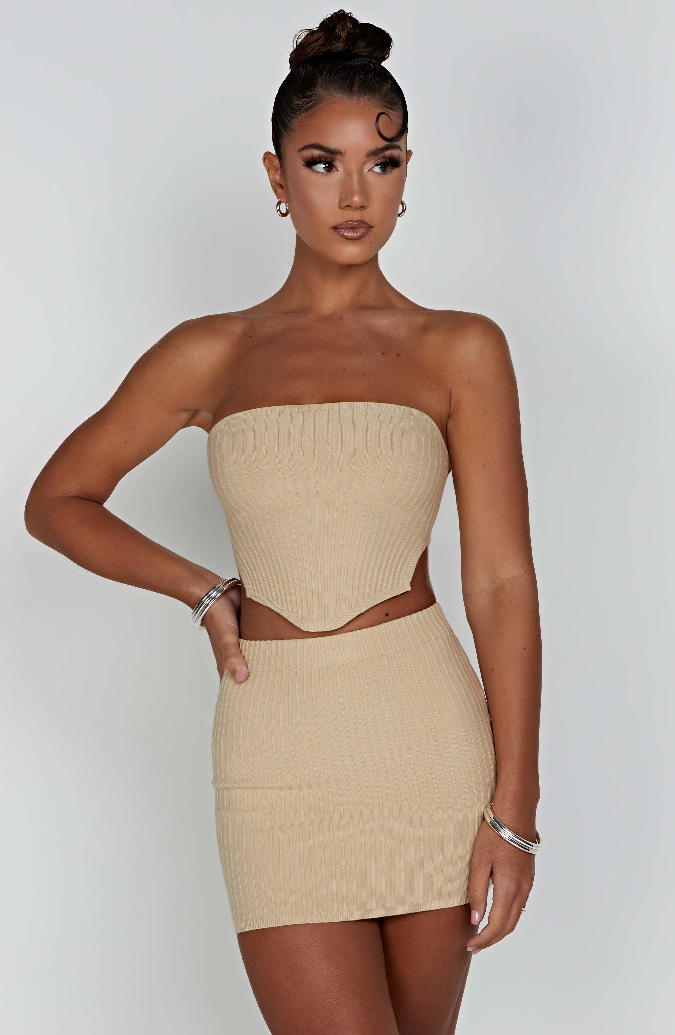 Jaz Minirock - Beige