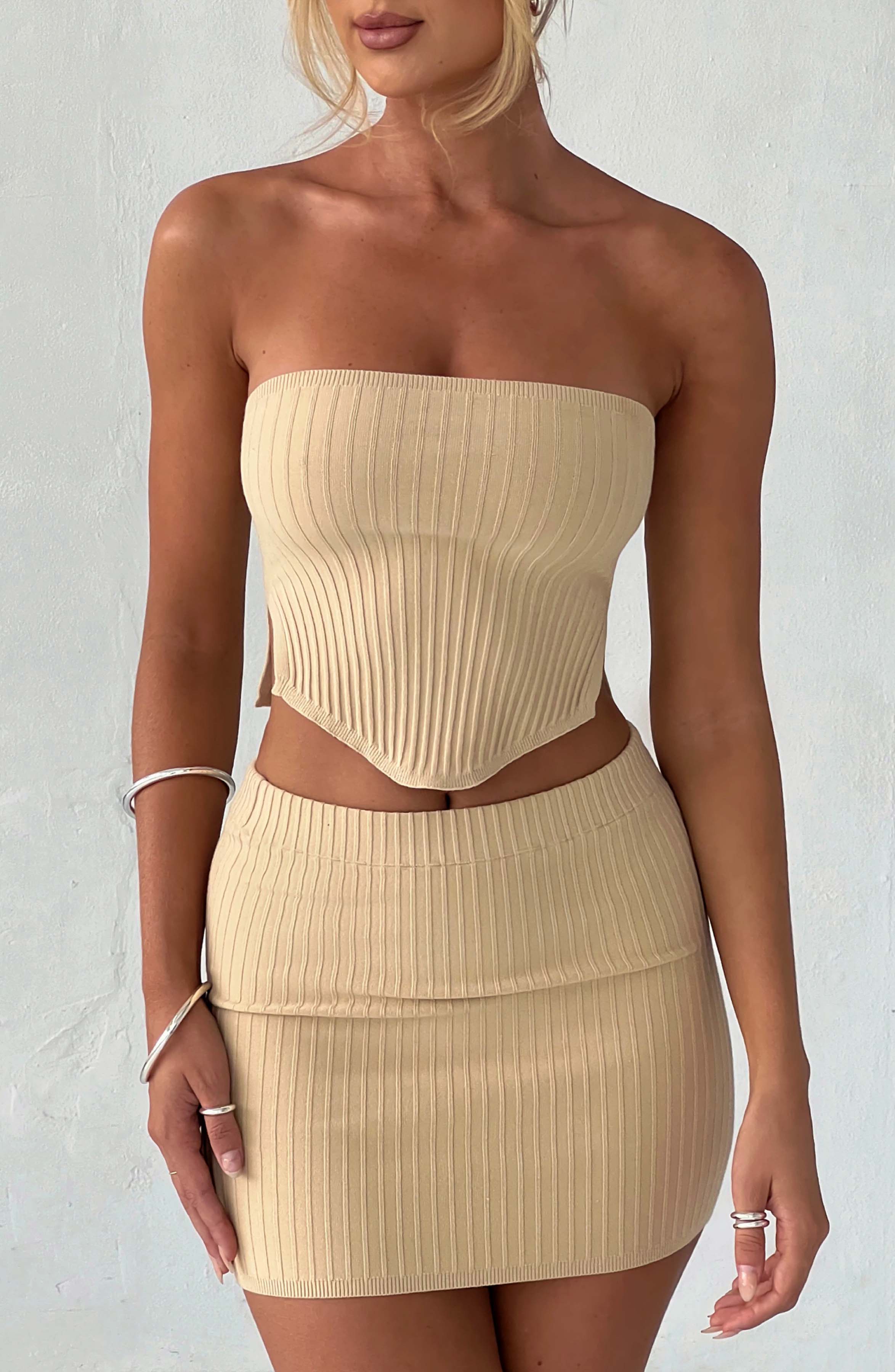 Jaz Minirock - Beige