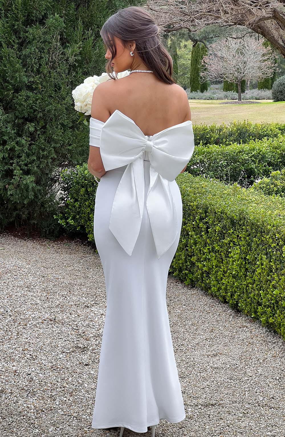 Joanna Maxikleid - Elfenbein