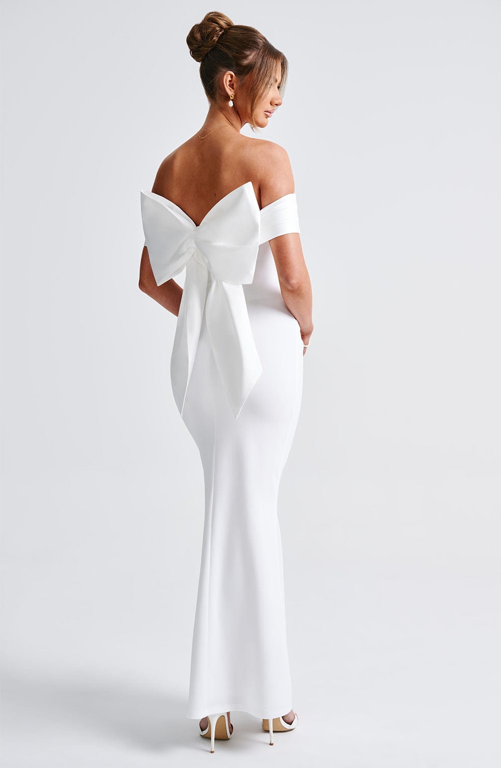 Joanna Maxikleid - Elfenbein