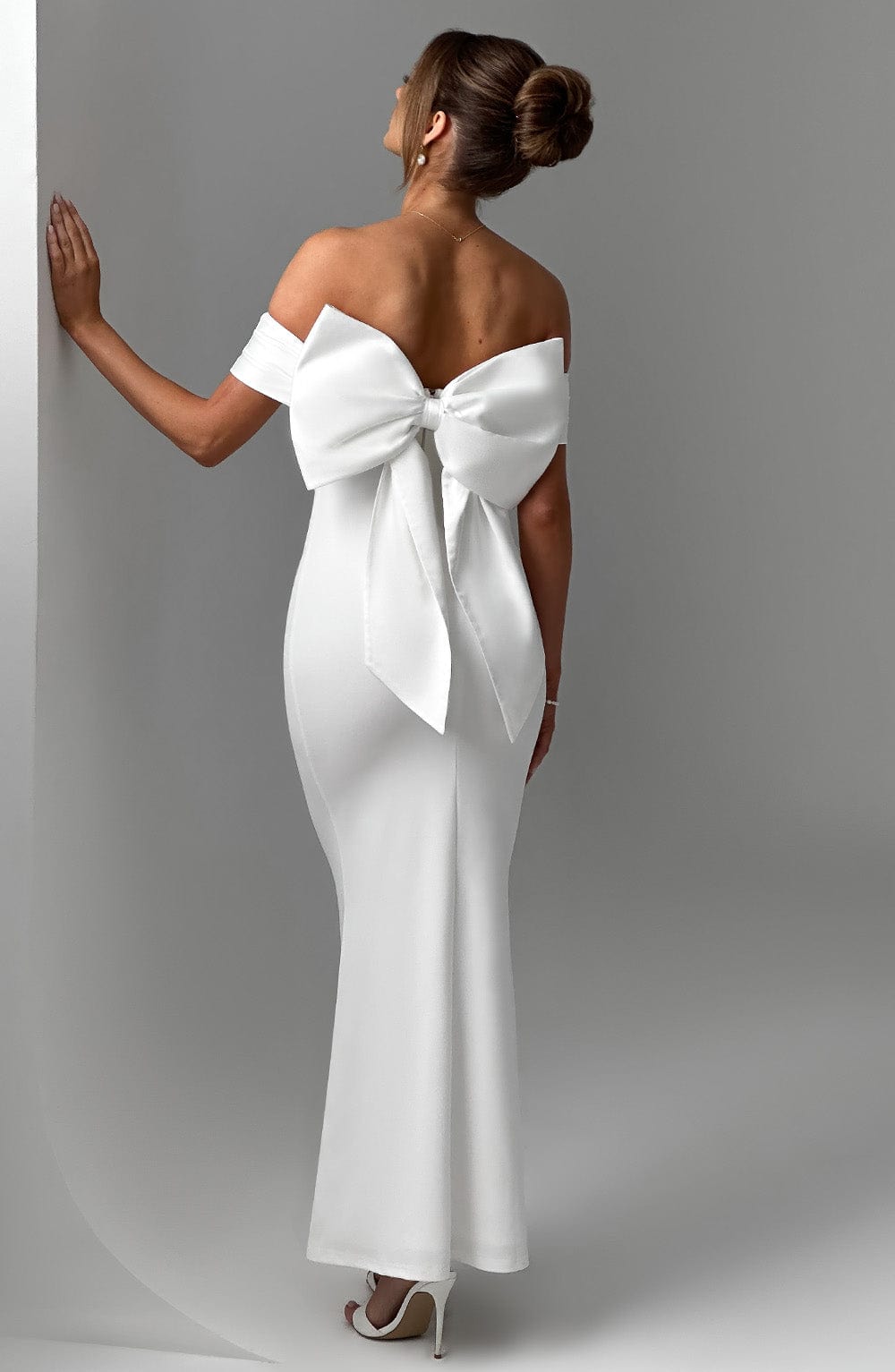 Joanna Maxikleid - Elfenbein