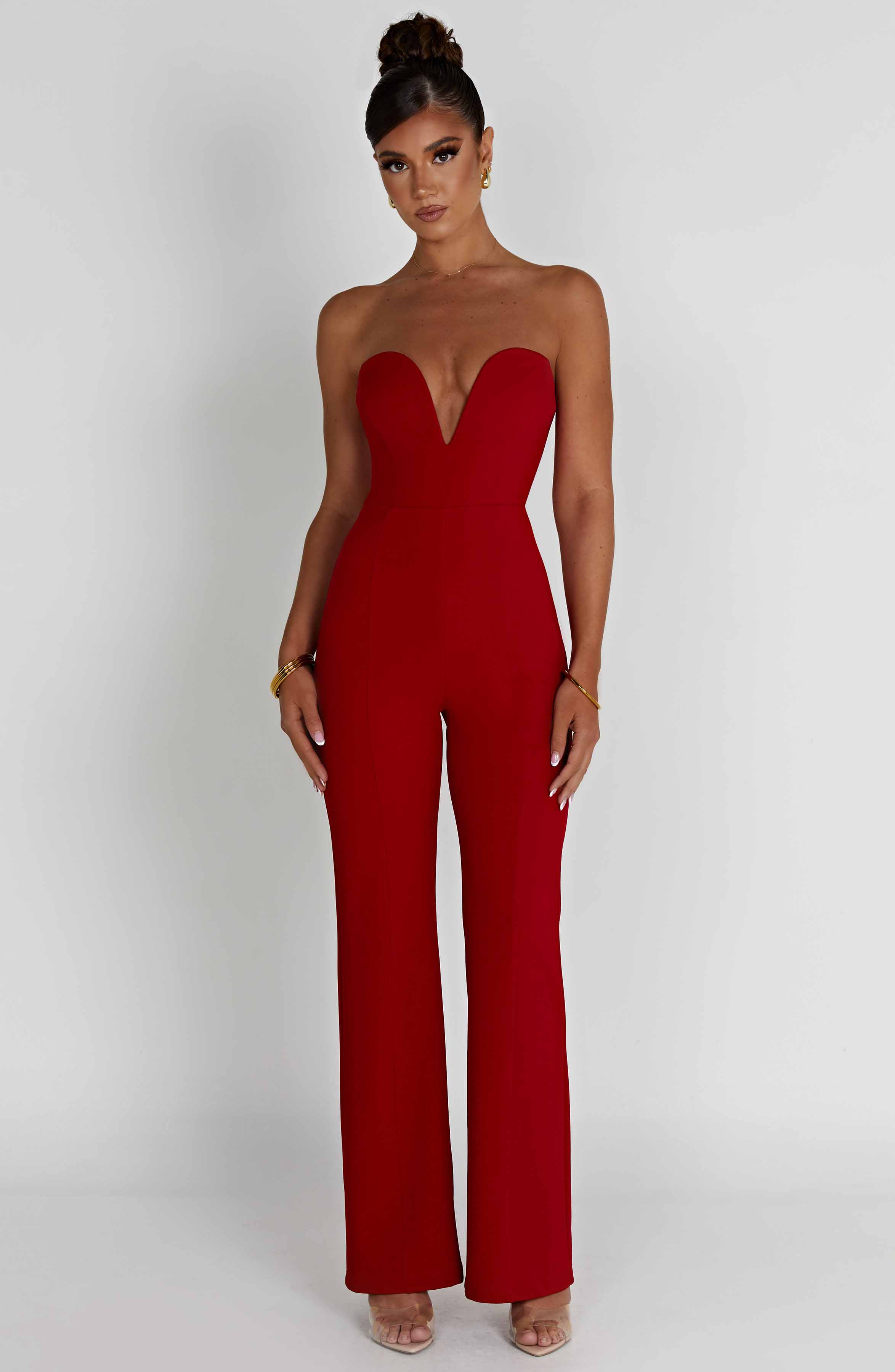Jordi Jumpsuit - Rot