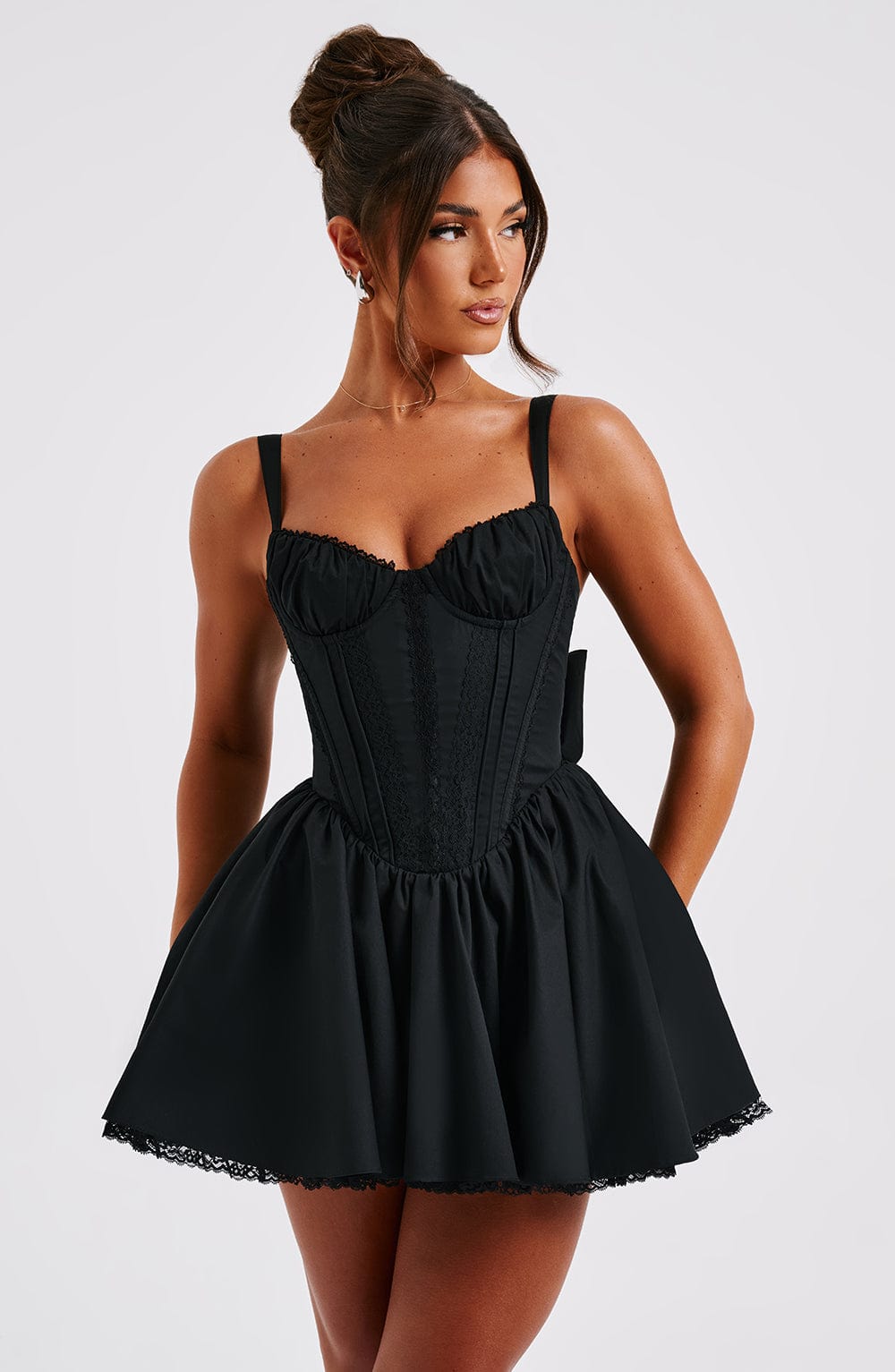 Josie Minikleid - Schwarz