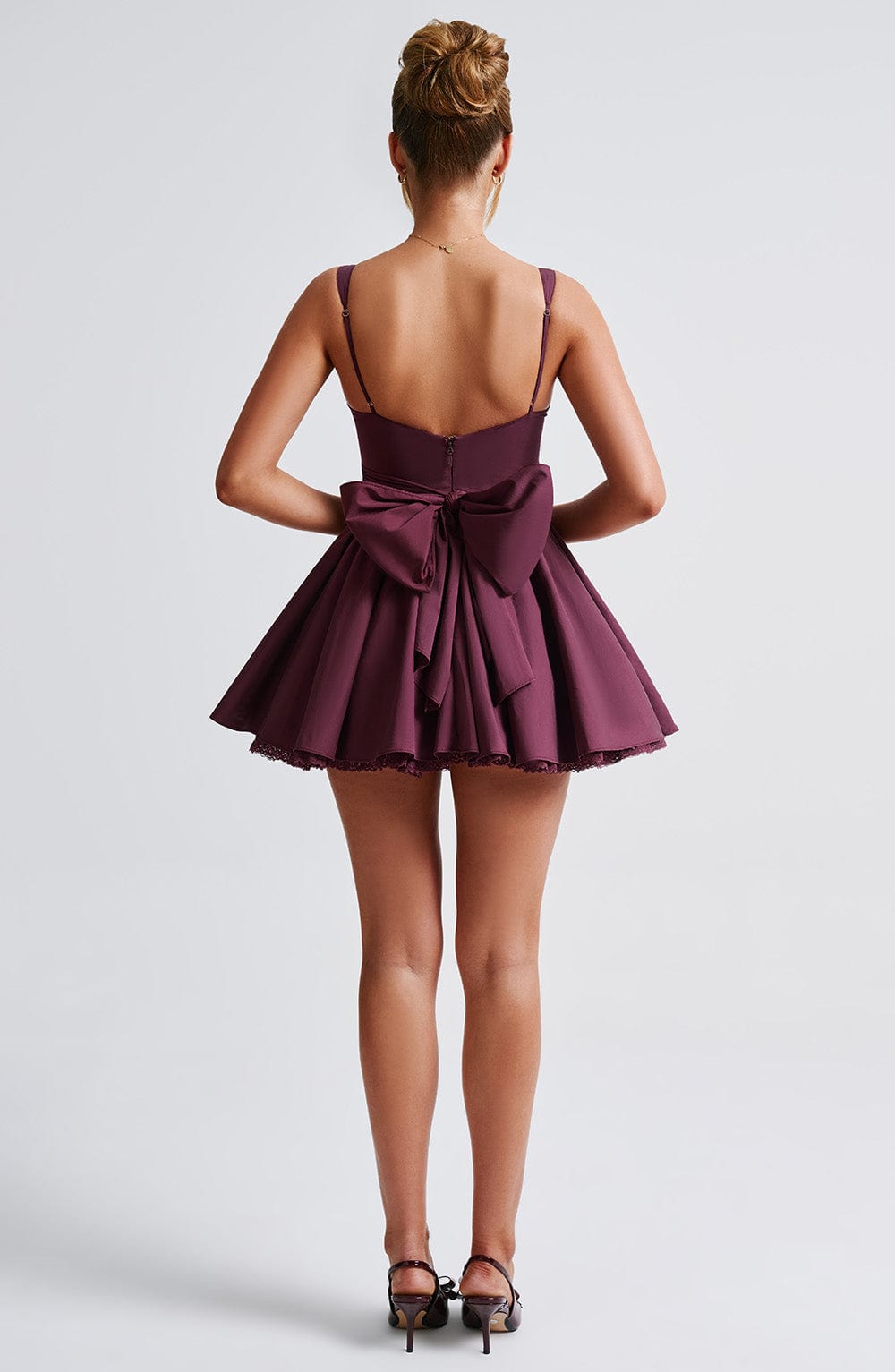 Josie Minikleid - Kirschlack